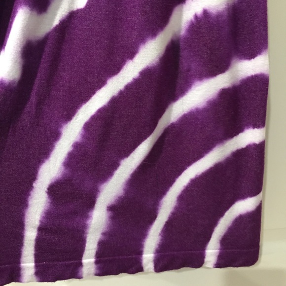 Grape Purple Tube Top Tie Dye Dress S / M by Poof! - Picture 6 of 7